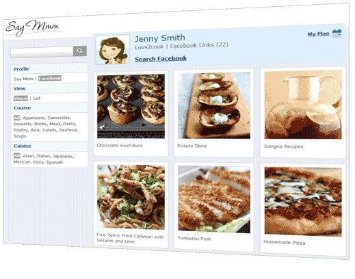 Say Mmm - Do more with recipes on Facebook