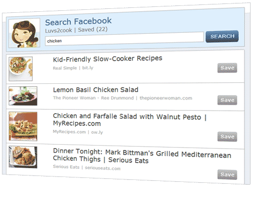 Say Mmm - Do more with recipes on Facebook