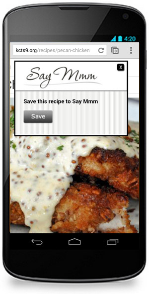 mobile recipe clipper